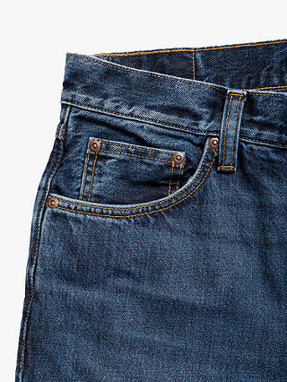 Nudie Jeans Gritty Jackson Organic Cotton Regular Fit Jeans, Blue Soil