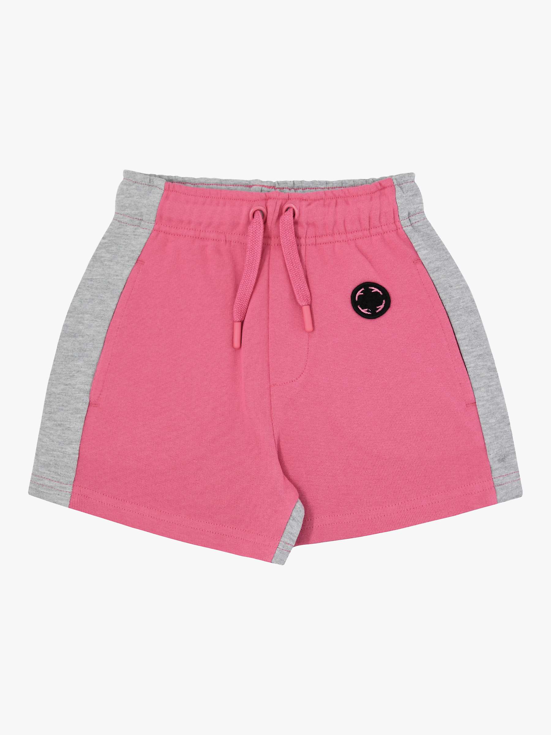 Buy Fabric Flavours Kids' Peppa Pig Sweatshirt & Jogger Shorts Set, Pink/Multi Online at johnlewis.com