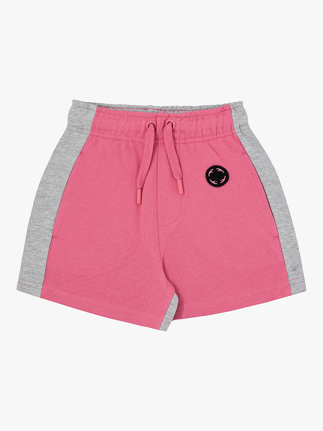 Fabric Flavours Kids' Peppa Pig Sweatshirt & Jogger Shorts Set, Pink/Multi