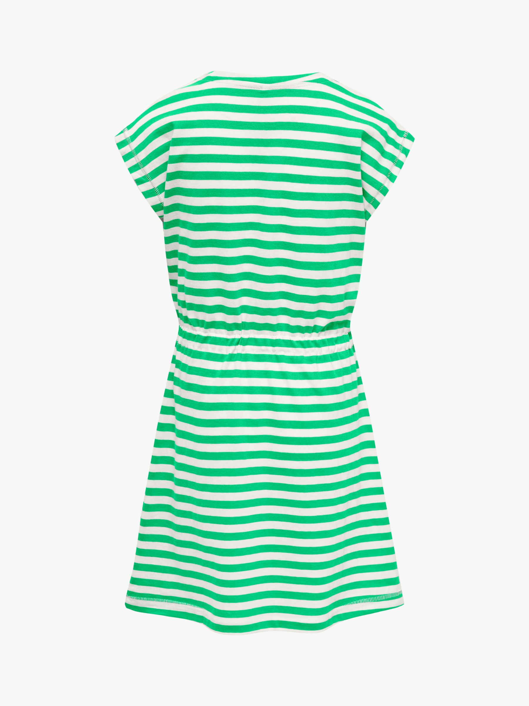 Buy KIDS ONLY Kids' Stripe Cotton Short Sleeve Dress, Spring Bouquet Online at johnlewis.com