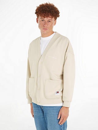 Tommy Jeans Classic Cardigan, Taupe