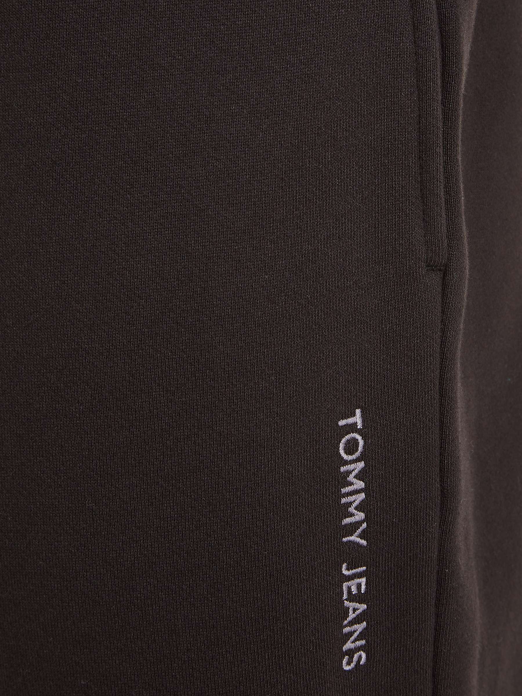 Buy Tommy Jeans Relaxed Joggers, Black Online at johnlewis.com