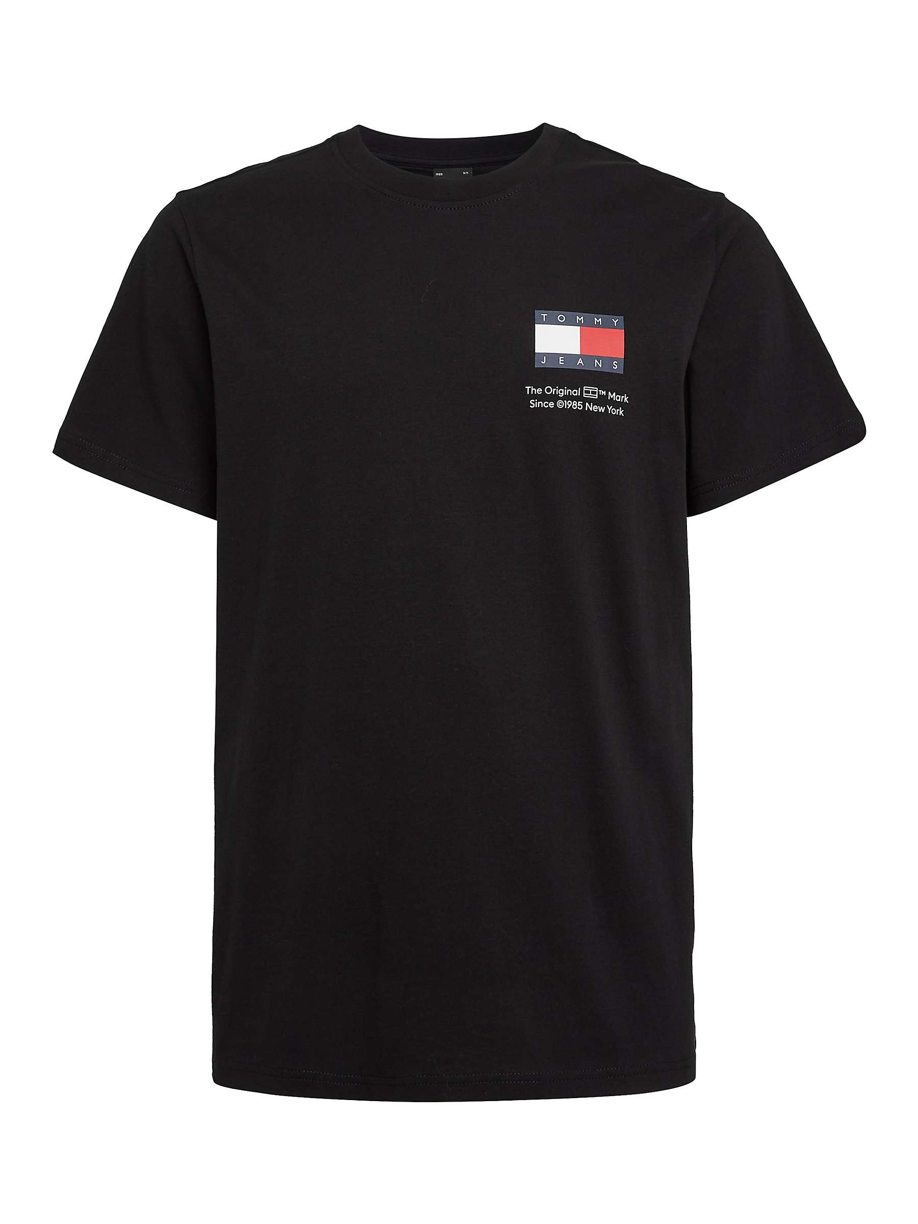 Buy Tommy Jeans Slim Essential Flag T-Shirt Online at johnlewis.com
