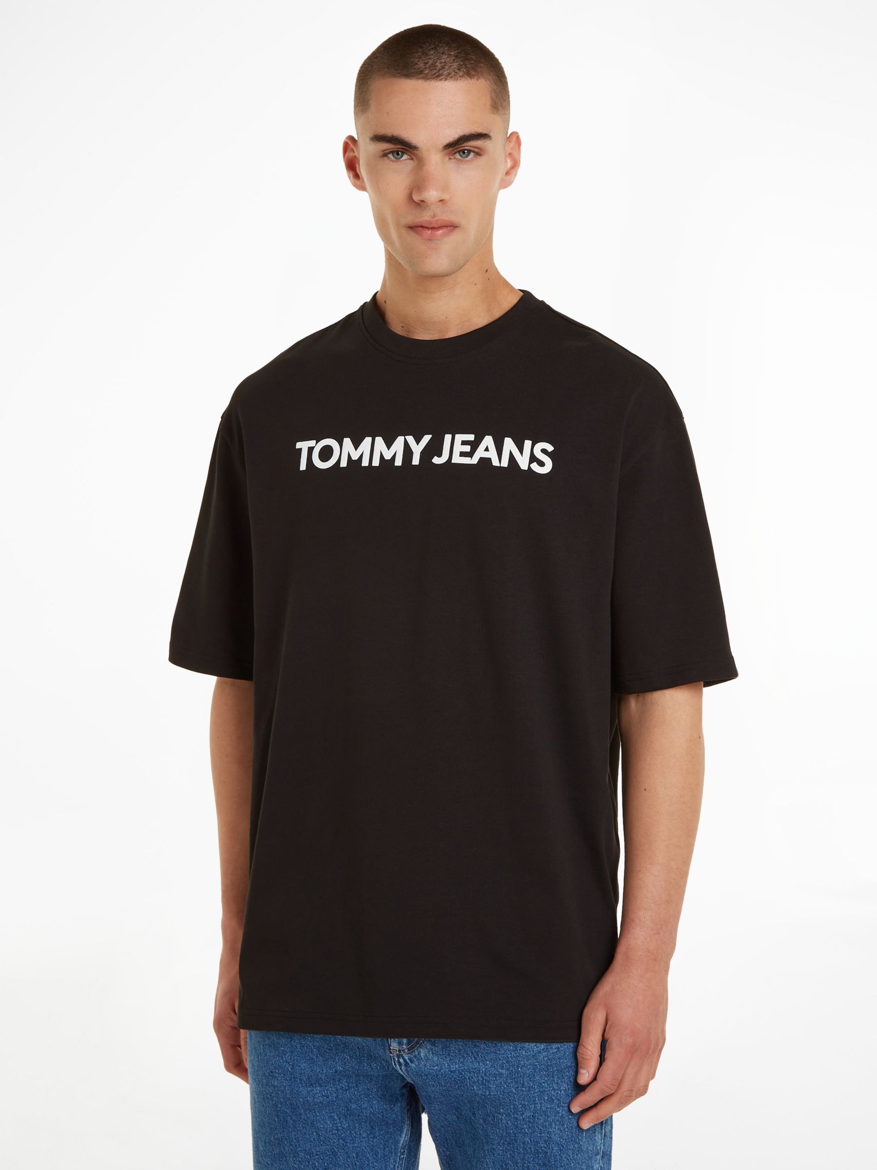 Tommy Jeans Oversized T-Shirt, Black, XXL