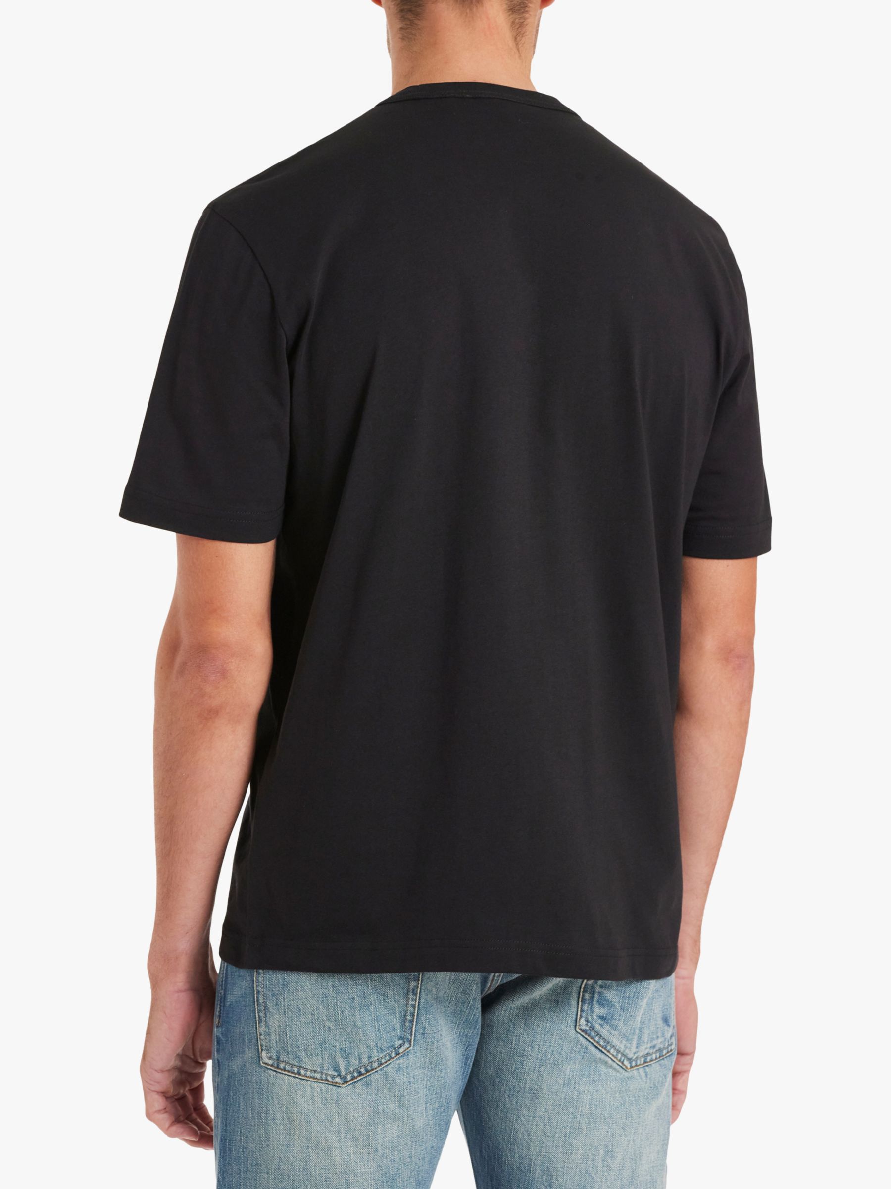 Paul Smith Graphic Bike Print Organic Cotton T-Shirt, Black/Multi at ...