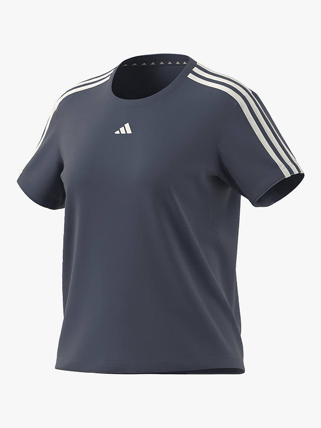 adidas Aeroready Train Essential T-Shirt, Blue/White