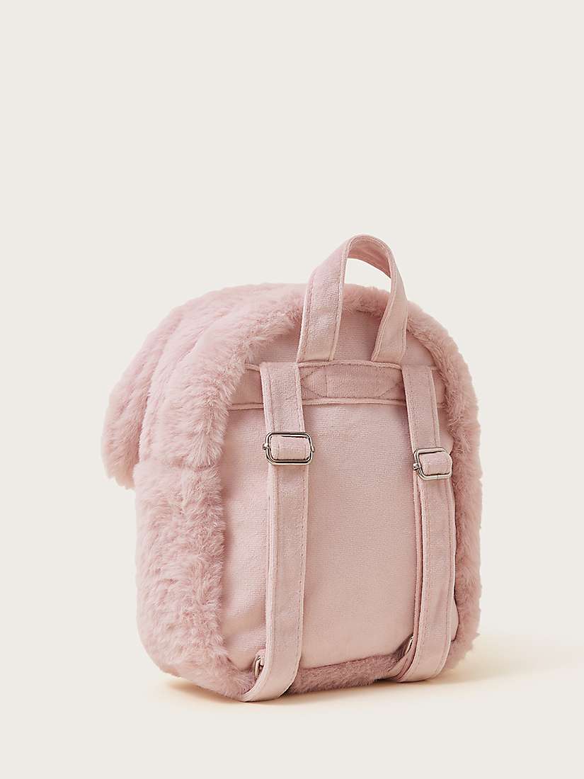 Buy Monsoon Kids' I Love My Bunny Backpack, Pink Online at johnlewis.com