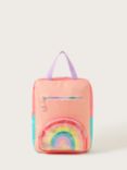 Monsoon Kids' Colour Block Rainbow Backpack, Multi