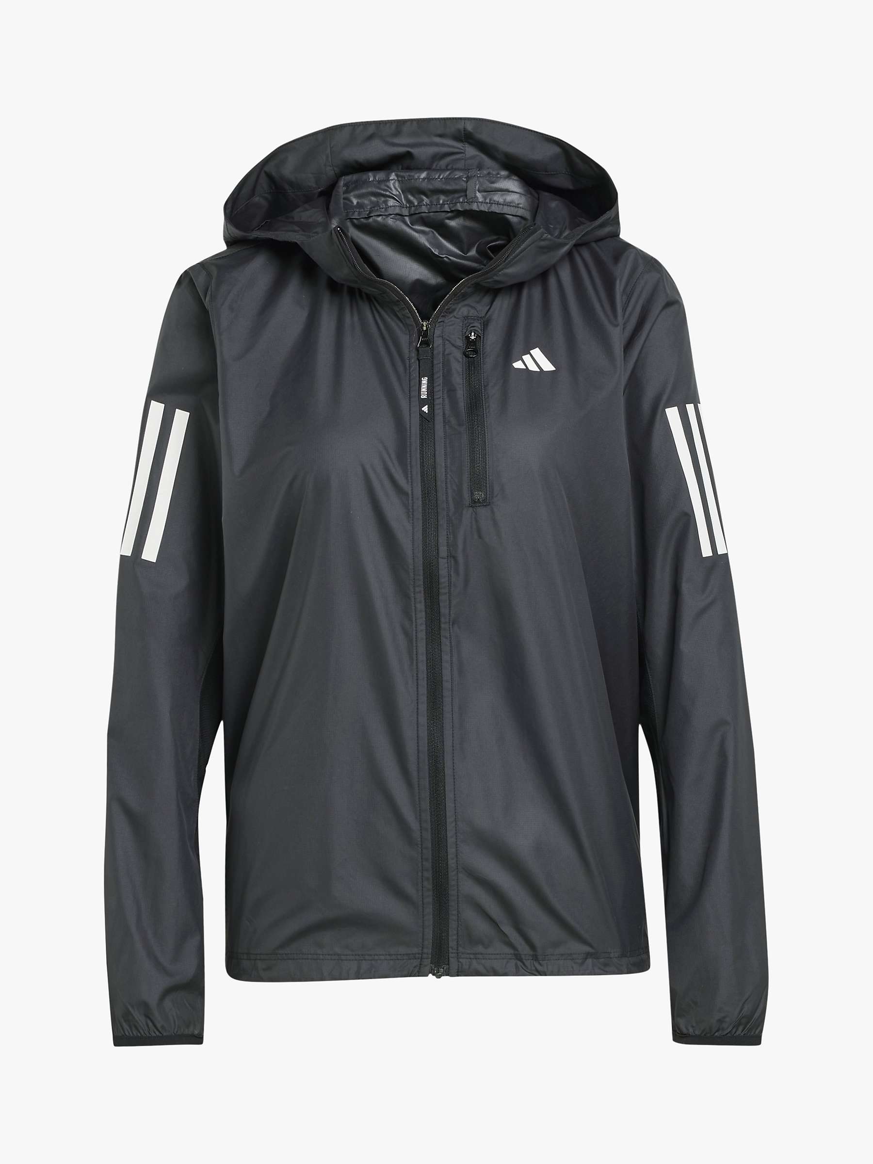 Buy adidas Women's Own The Run Running Jacket, Black Online at johnlewis.com