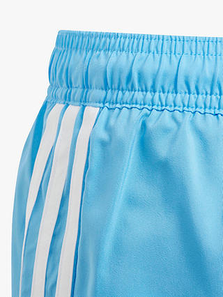 adidas Kids' INFINITEX® FITNESS 3-Stripes Swim Shorts, Blubrs