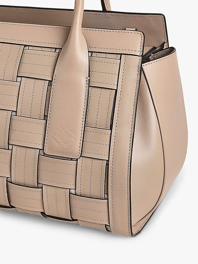 Buy Radley Piccadilly Way Weave Medium Grab Bag, Silt Online at johnlewis.com
