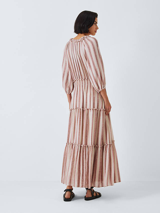 Rails Caterine Linen Blend Tiered Maxi Dress, Camino
