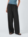 Rails Emmie Linen Trousers, Black, Black