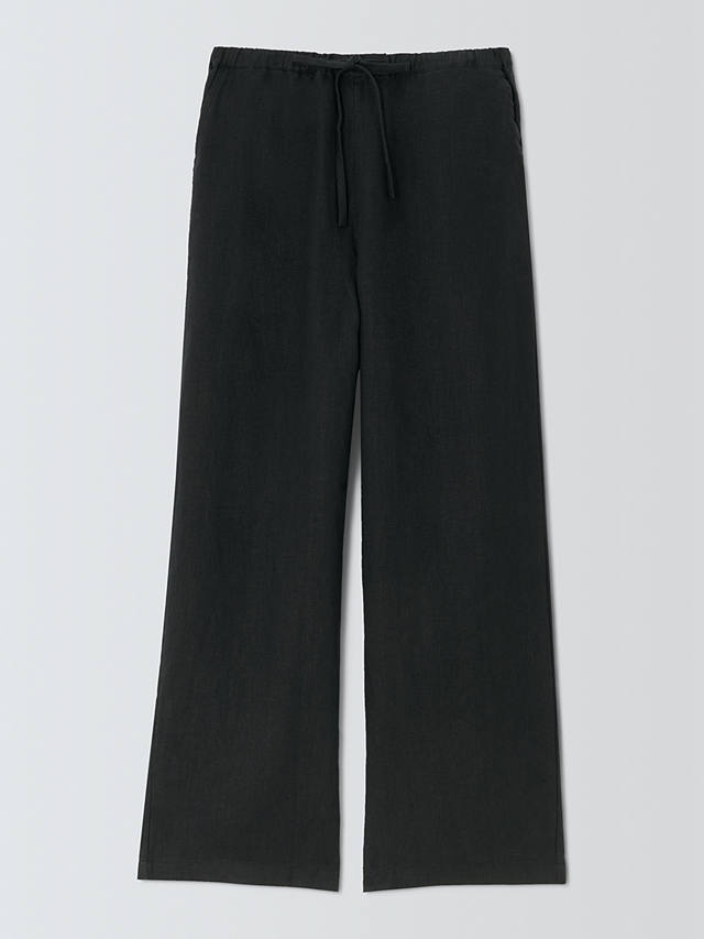 Rails Emmie Linen Trousers, Black
