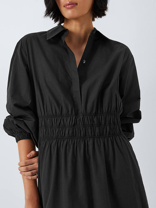 Rails Fraya Midi Shirt Dress, Black