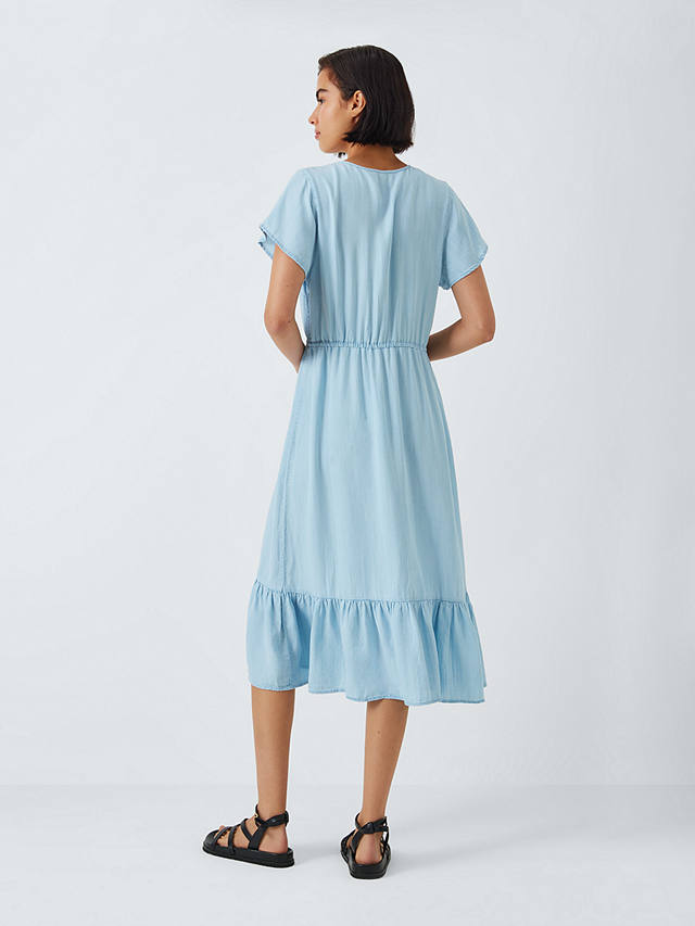 Rails Kiki Denim Midi Dress, Light Vintage
