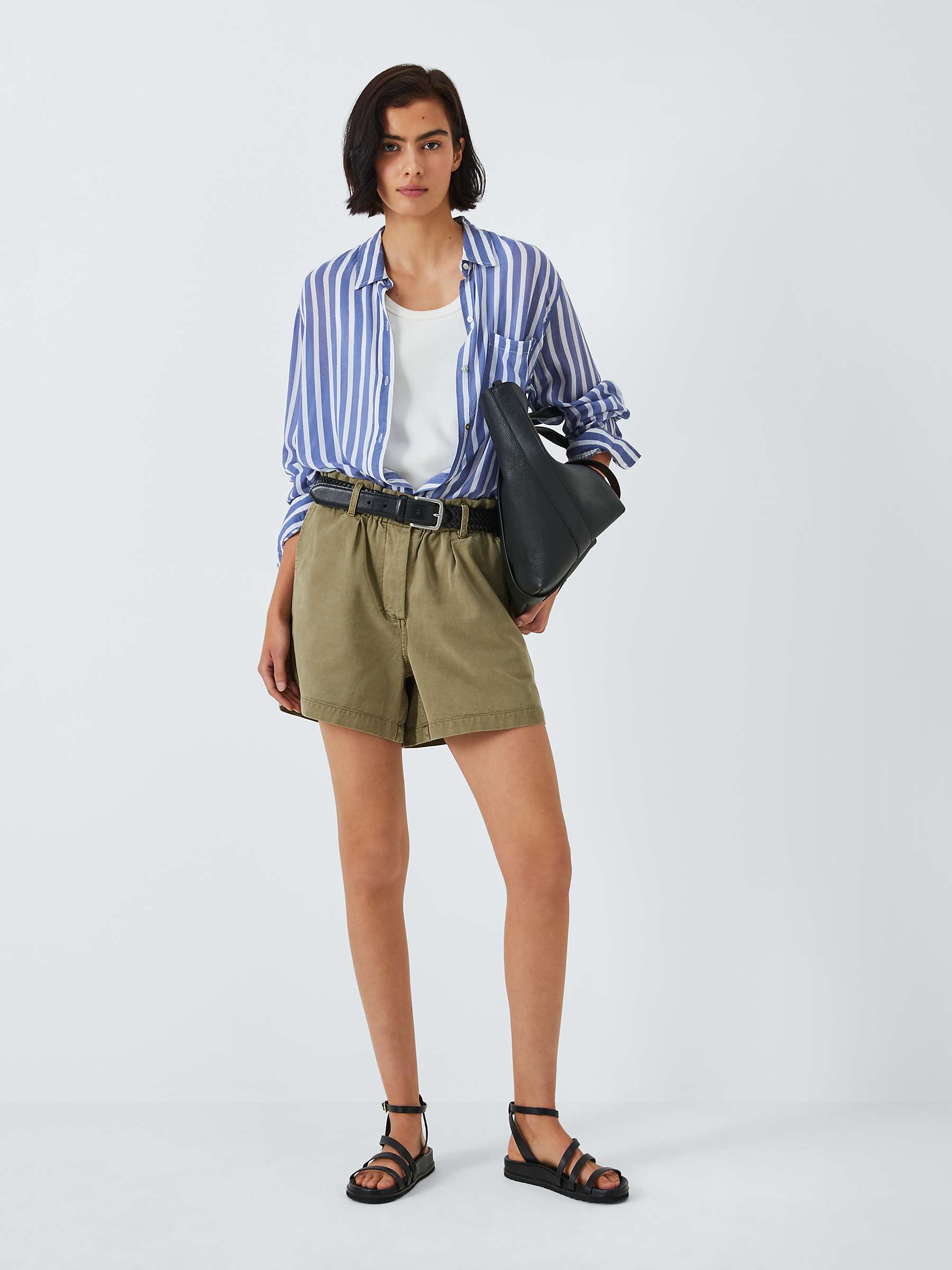 Buy Rails Monte Twill Shorts, Canteen Online at johnlewis.com