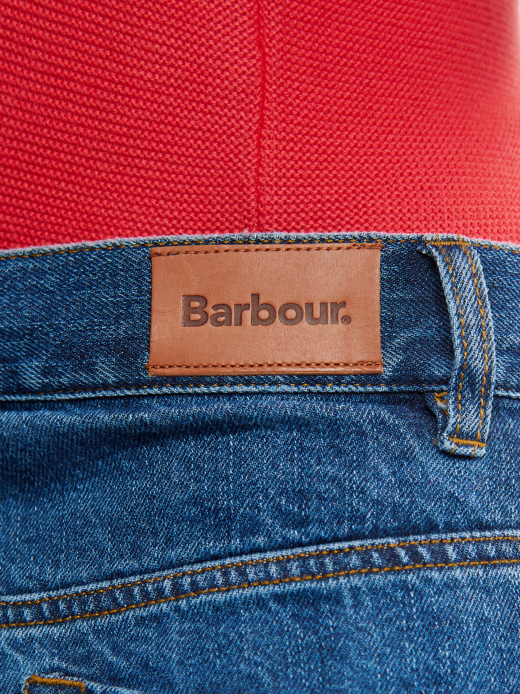 Buy Barbour Westbury Barrel Leg Cropped Jeans Online at johnlewis.com