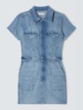 Good American Fit For Success Denim Mini Dress, Blue 274