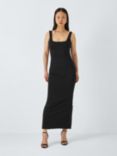 Good American Scuba Modern Tank Maxi Dress, Black