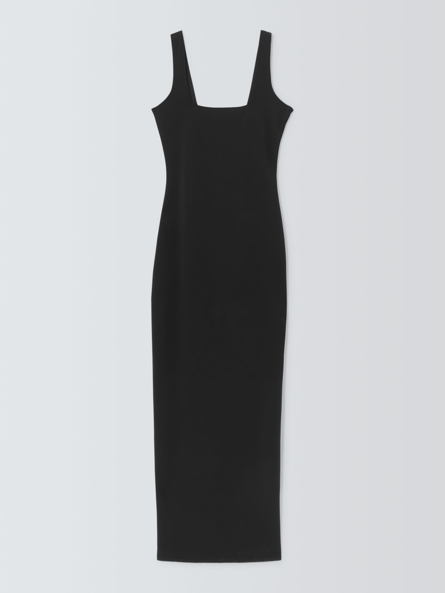 Buy Good American Scuba Modern Tank Maxi Dress, Black Online at johnlewis.com