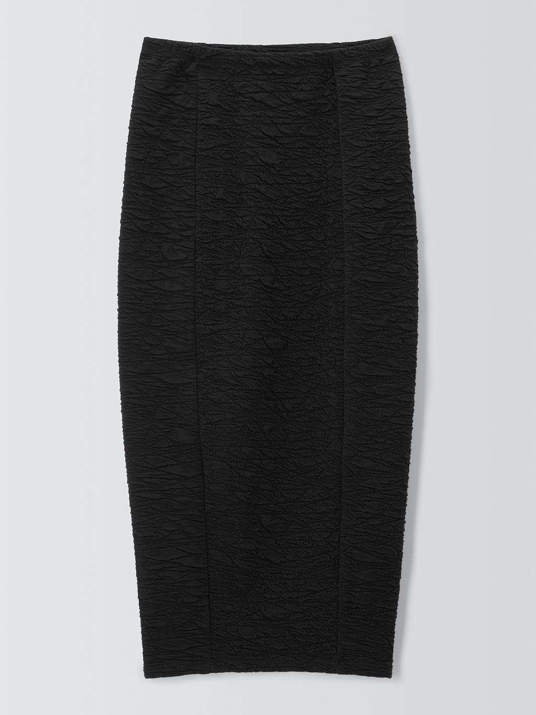 Good American Scrunchie Midi Skirt, Black
