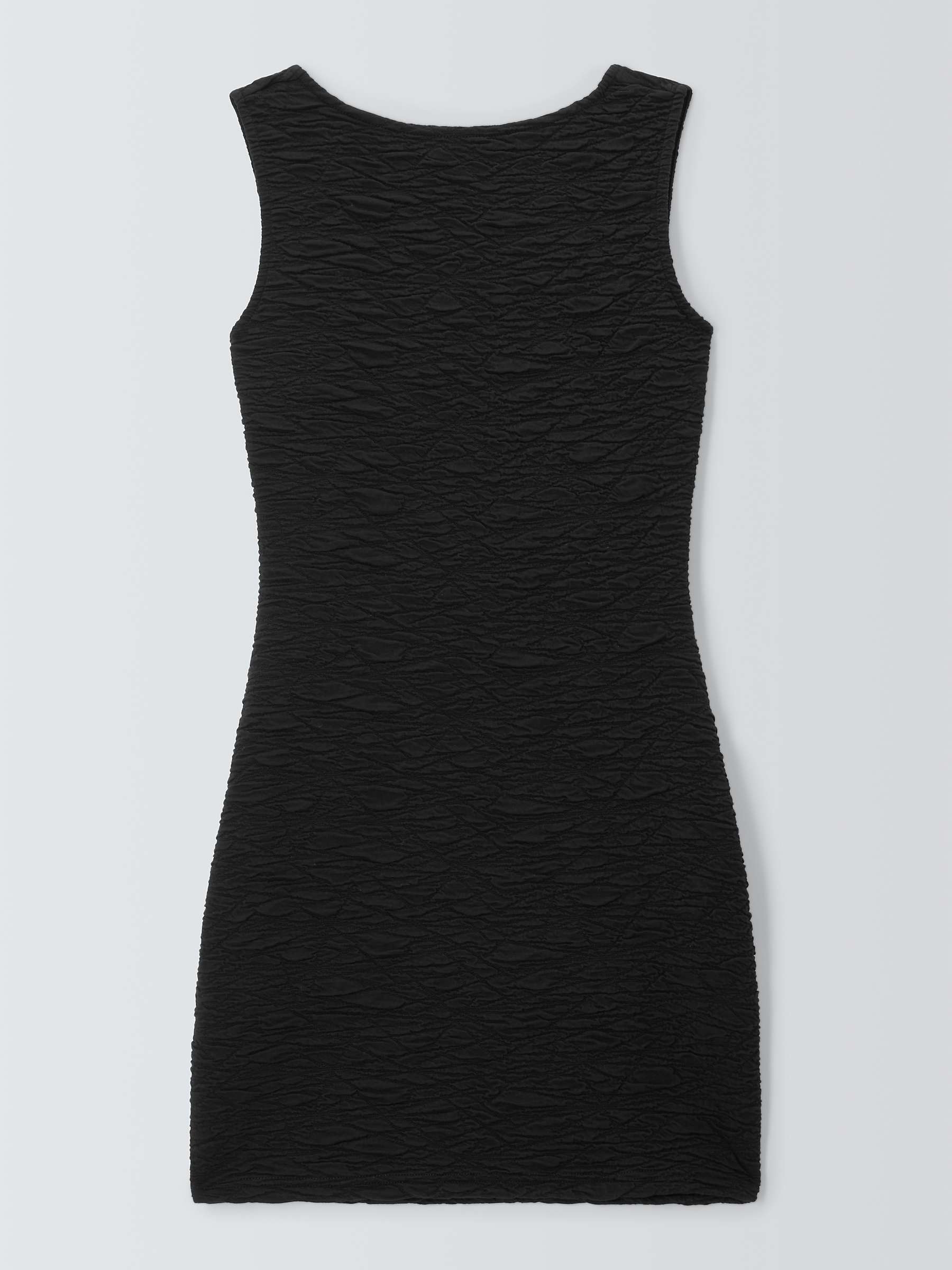 Buy Good American Scrunchie Mini Dress, Black Online at johnlewis.com