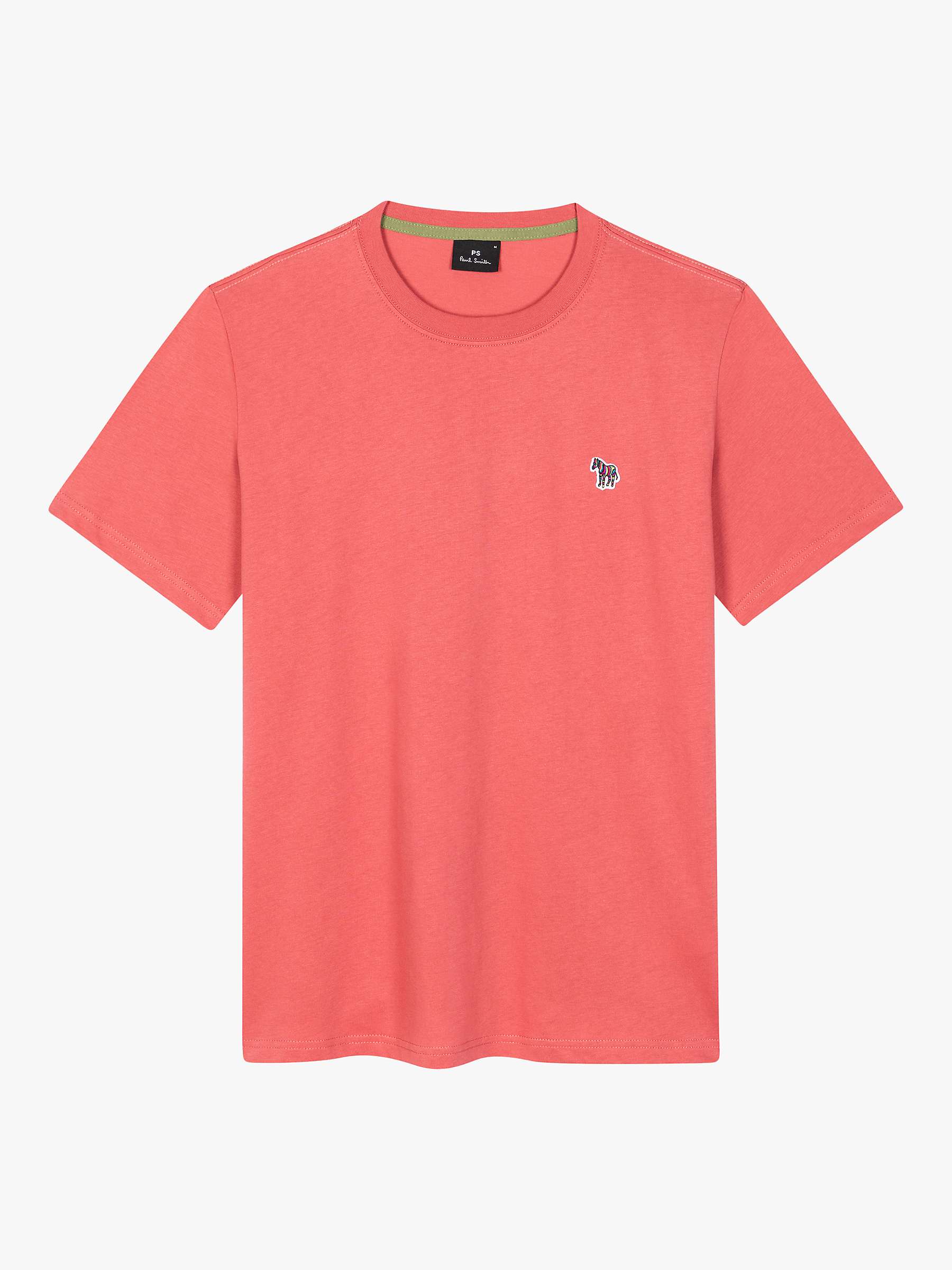 Buy Paul Smith Organic Cotton Short Sleeve Logo T-Shirt Online at johnlewis.com