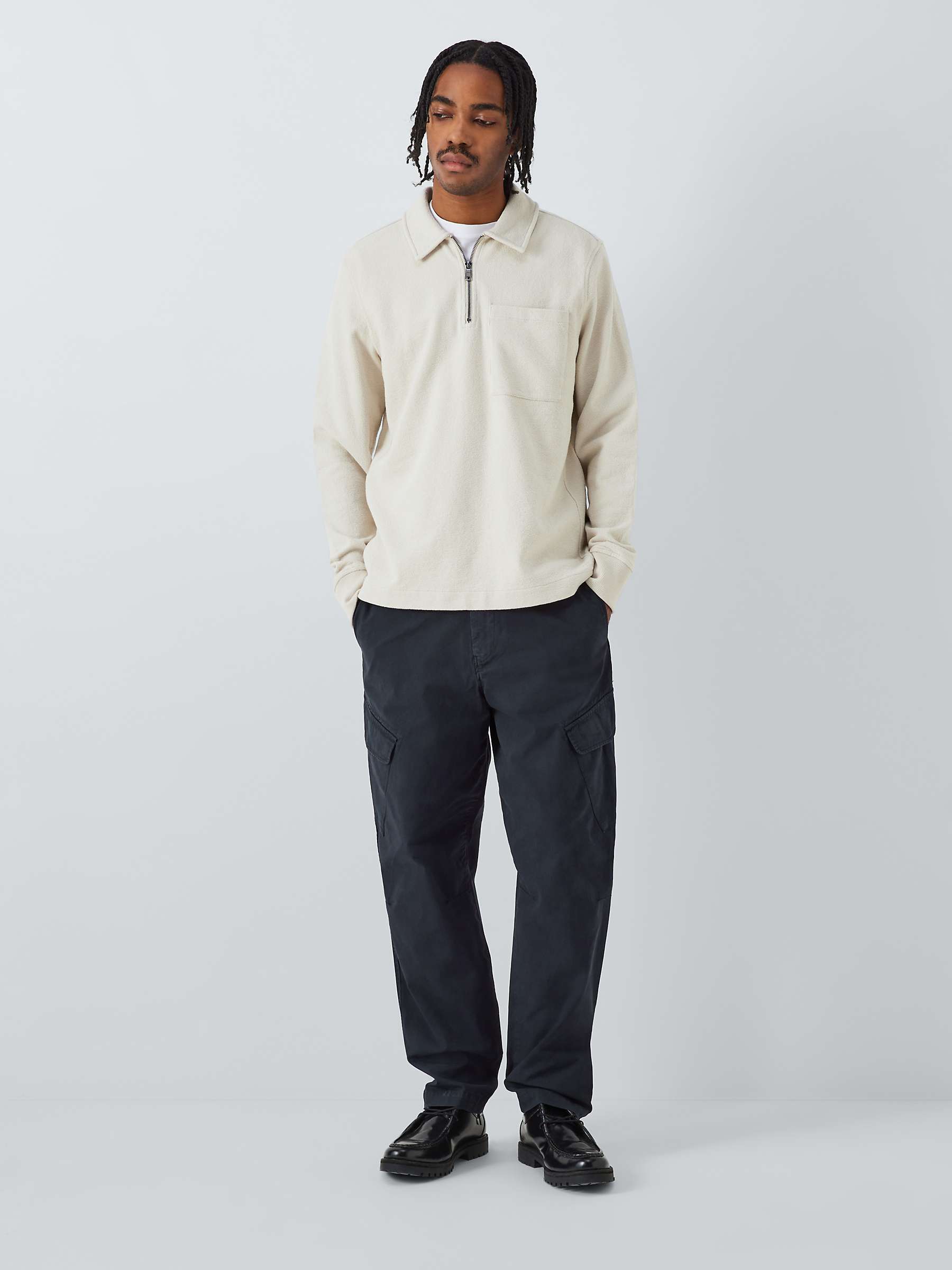 Buy Paul Smith Organic Cotton Chinos, Navy Online at johnlewis.com
