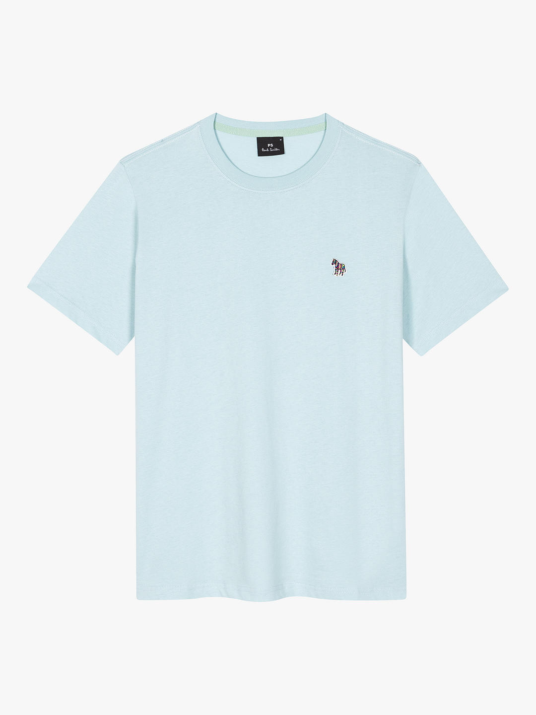 Paul Smith Organic Cotton Short Sleeve Logo T-Shirt, Blue