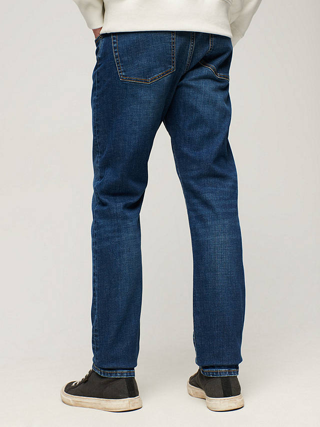 Superdry Vintage Slim Fit Jeans, Jefferson Ink