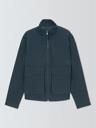 Kin Tailored Cotton Jacket, Navy