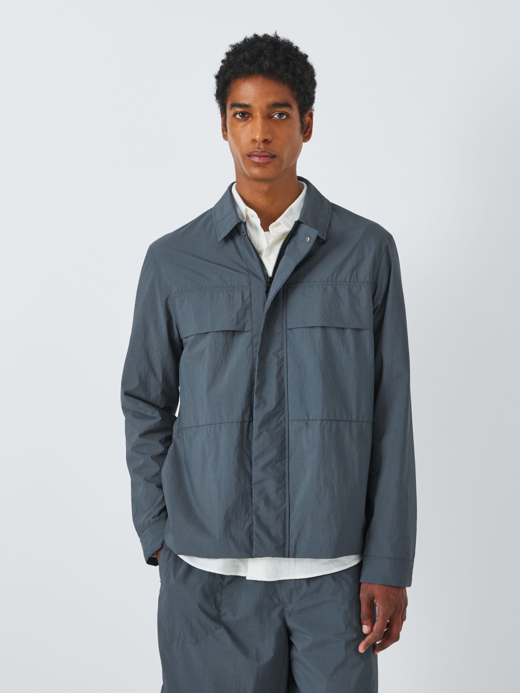 Kin Men's Technical Jacket, Grey Slate, XXL