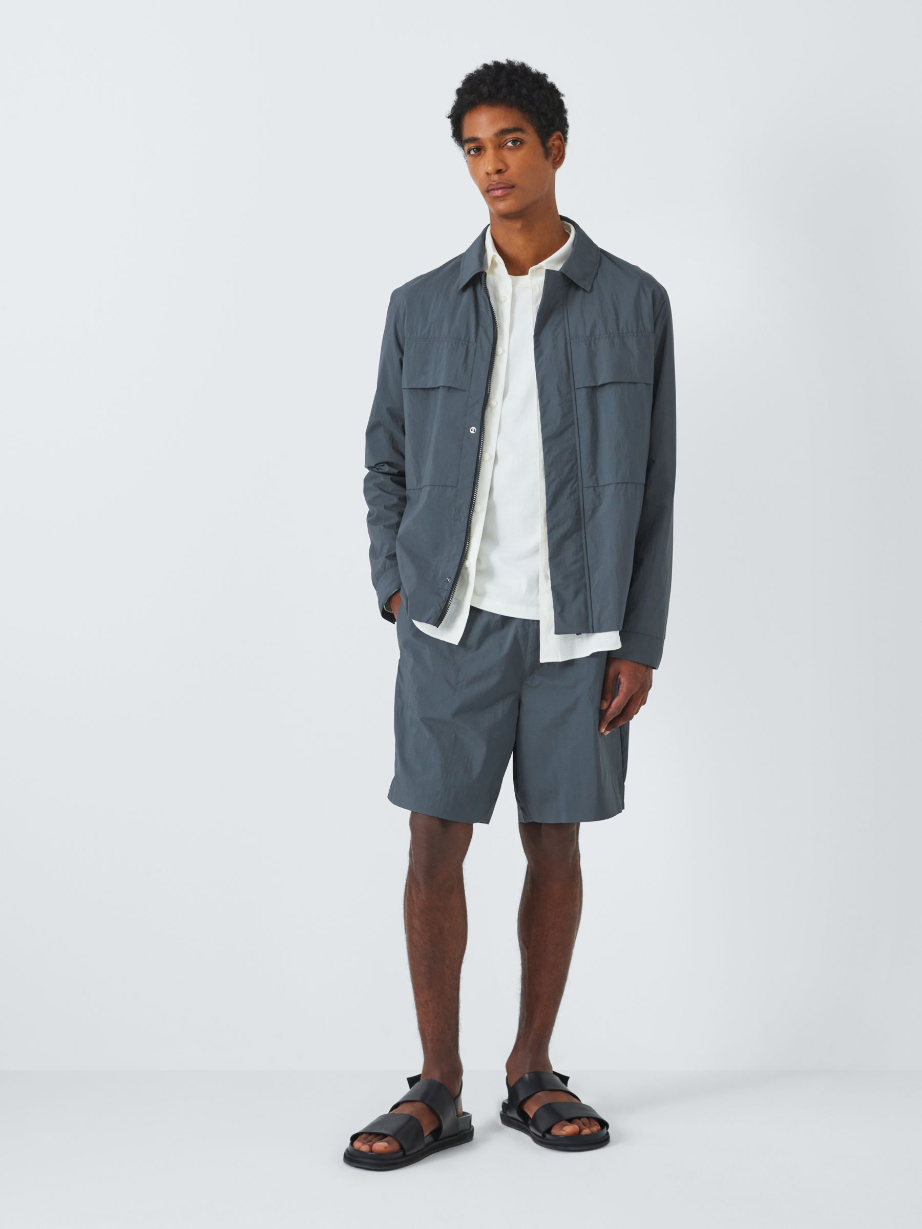 Kin Men's Technical Jacket, Grey Slate, XXL