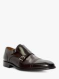 Dune Saloon Leather Double Monk Shoes