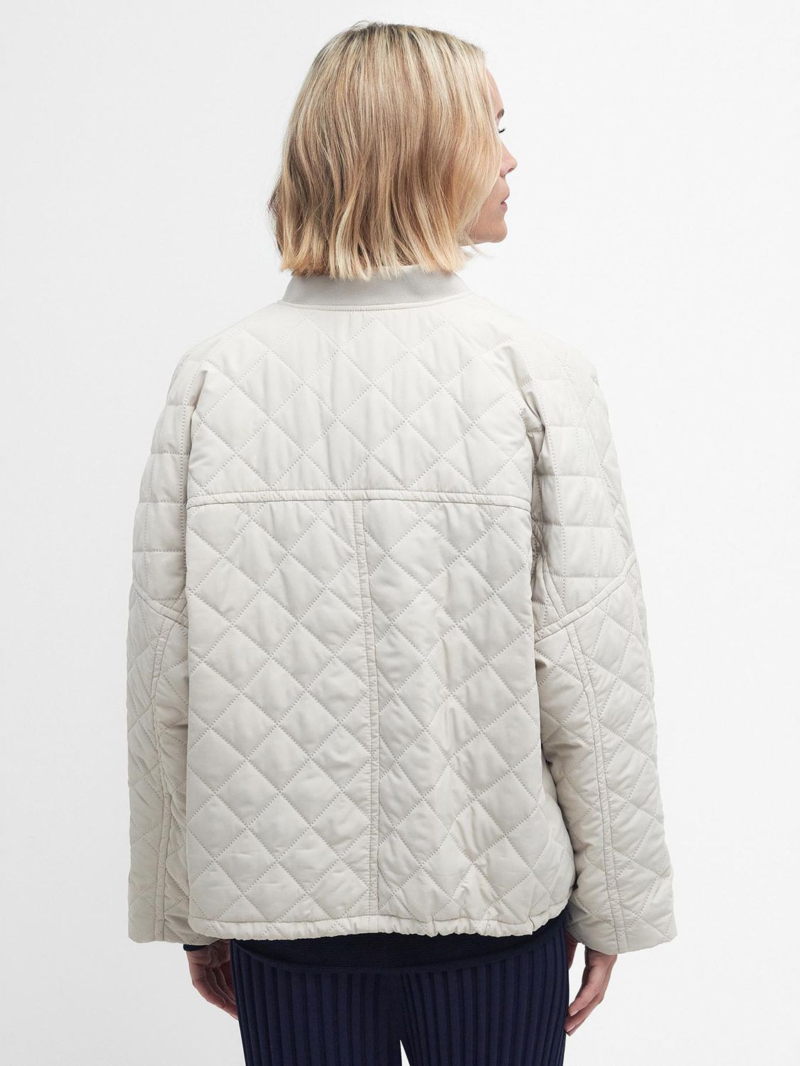 Buy Barbour Bowhill Quilted Jacket, French Oak Online at johnlewis.com