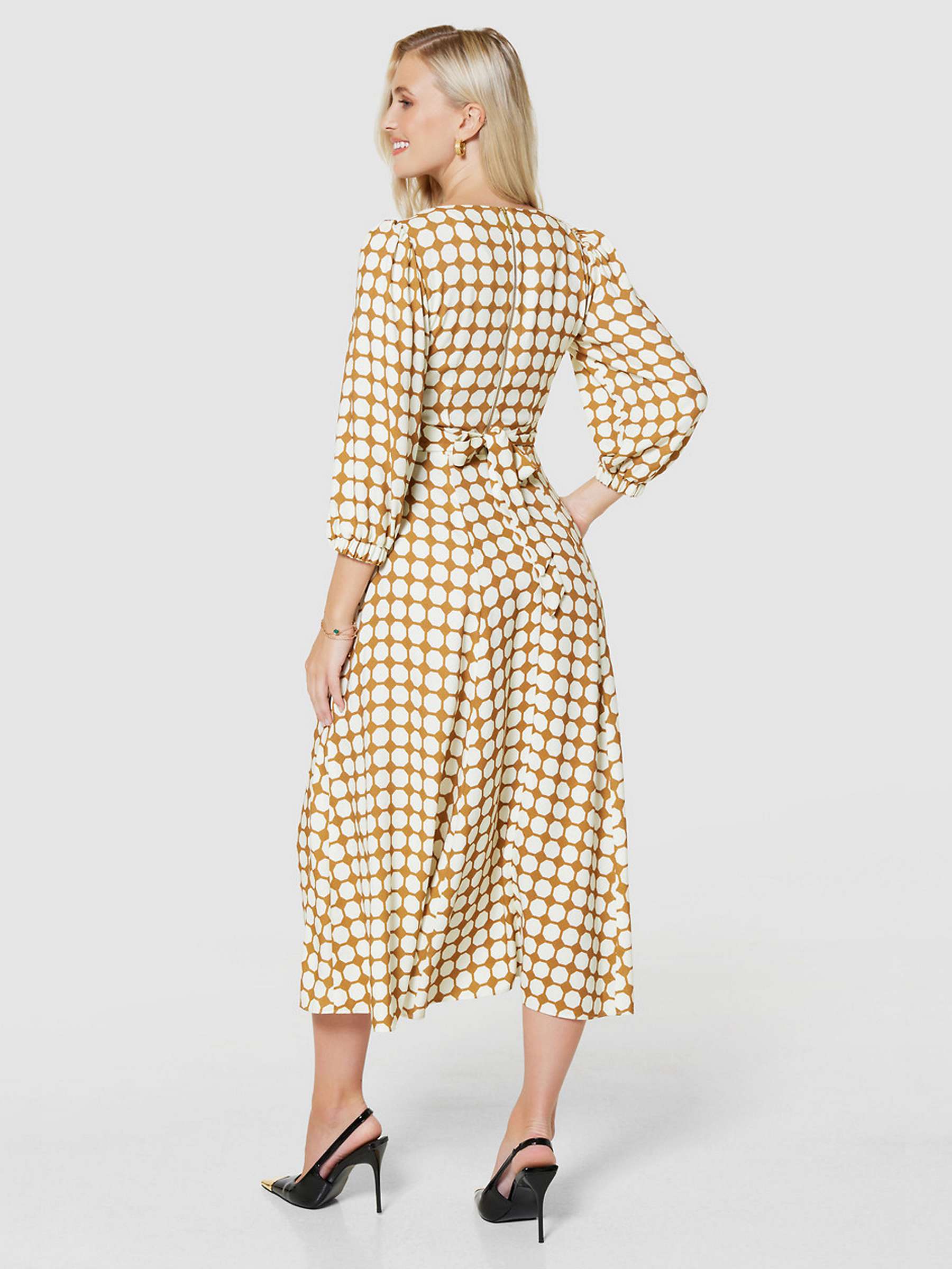 Buy Closet London Polka Dot Panel Midi Dress Online at johnlewis.com