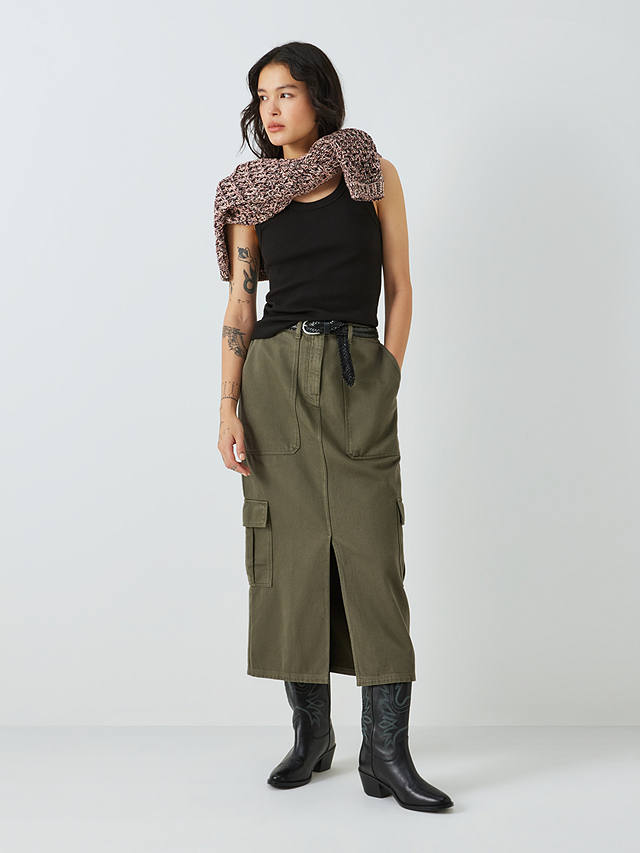 AND/OR Uma Utility Skirt, Khaki