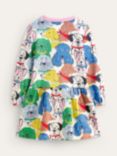 Mini Boden Kids' Dog Print Sweatshirt Dress, Multi, Multi