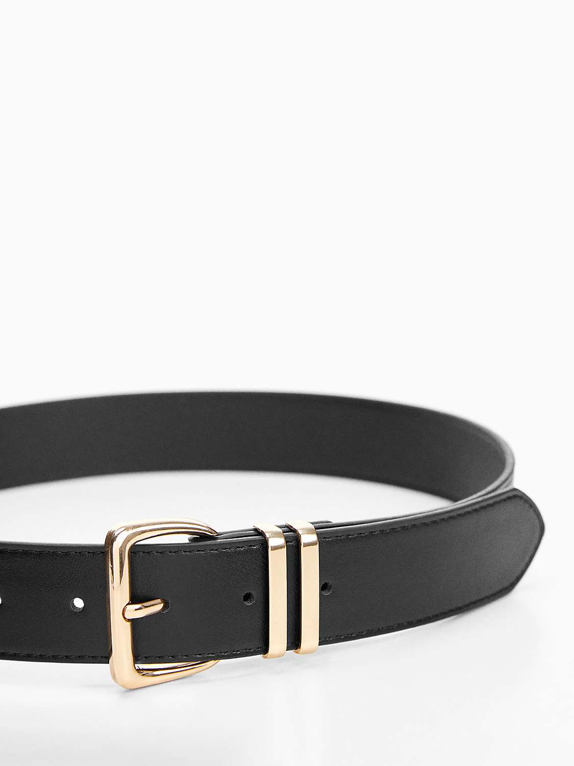 Buy Mango Nash Square Buckle Belt Online at johnlewis.com