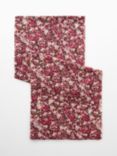 Mango Jolie Floral Print Scarf, Pink/Multi