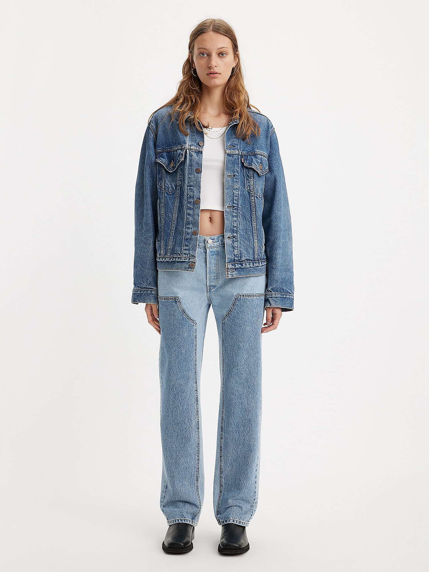 Buy Levi's 501 90's Chaps Jeans, Done And Dusted Online at johnlewis.com