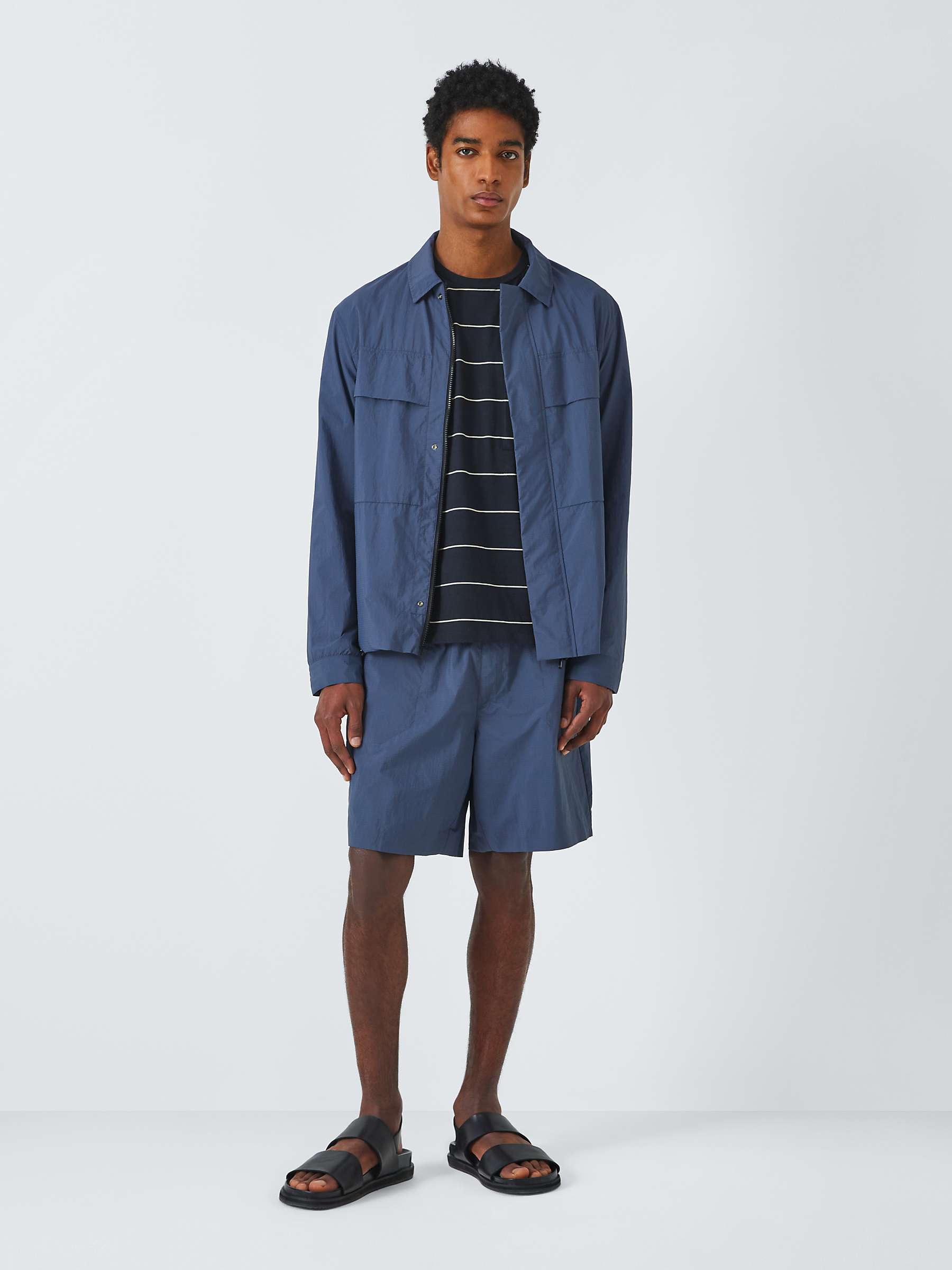 Buy Kin Space Stripe Pocket Short Sleeve T-Shirt Online at johnlewis.com