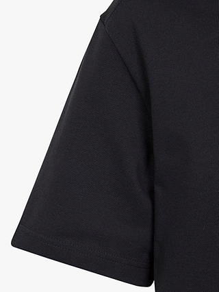 adidas Kids' Future Icons Logo Pique T-Shirt, Black