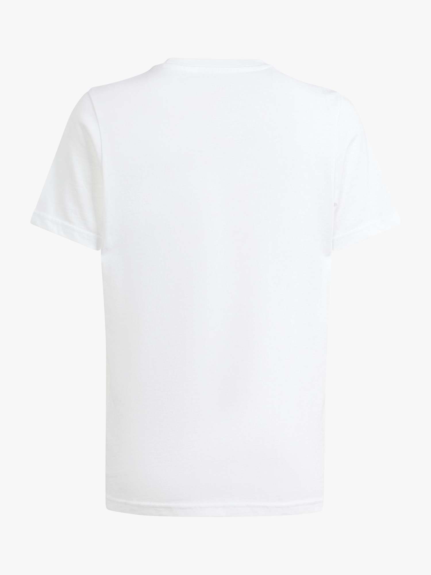 Buy adidas Kids' Animal Print Logo Short Sleeve T-Shirt Online at johnlewis.com