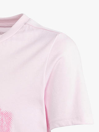 adidas Kids' AEROREADY Logo Graphic T-Shirt, Pink