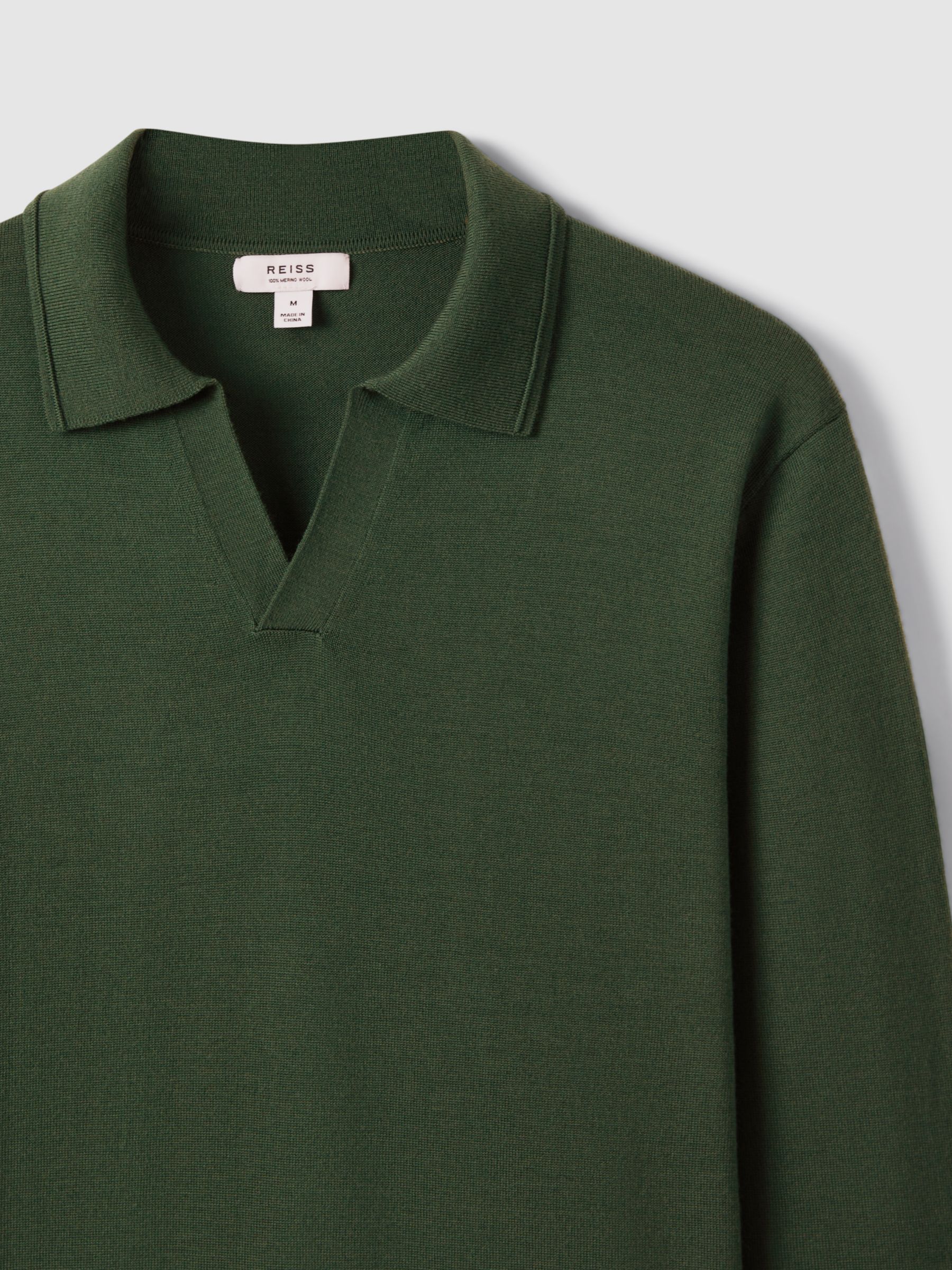 Buy Reiss Milburn Merino Wool Polo Shirt Online at johnlewis.com