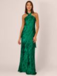 Adrianna by Adrianna Papell Halterneck Mermaid Maxi Dress, Green