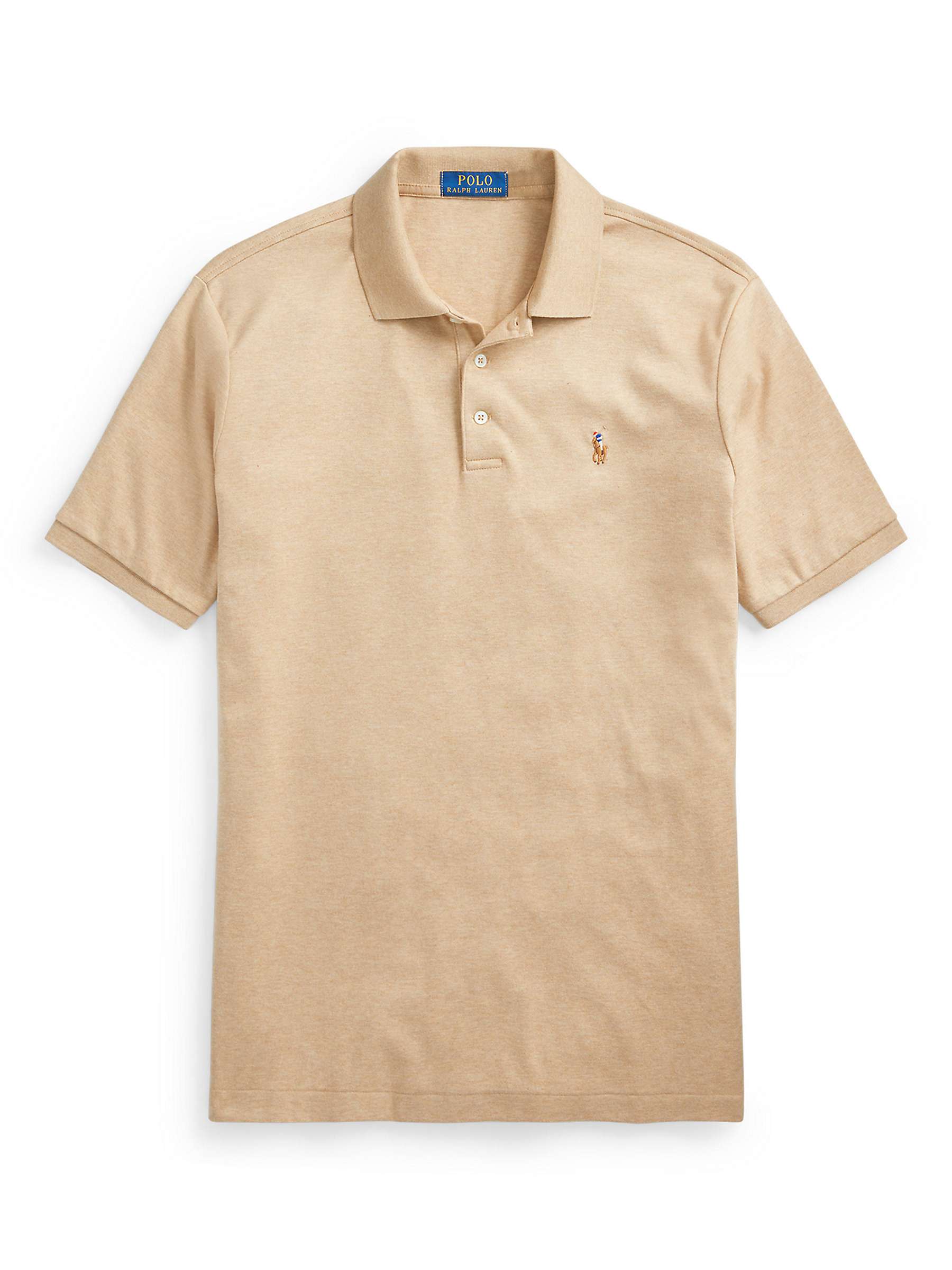 Buy Polo Ralph Lauren Custom Slim Fit Soft Cotton Polo Shirt Online at johnlewis.com