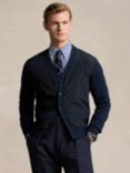 Polo Ralph Lauren Hybrid V-Neck Cardigan, Navy